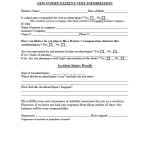 New Injury Patient Form